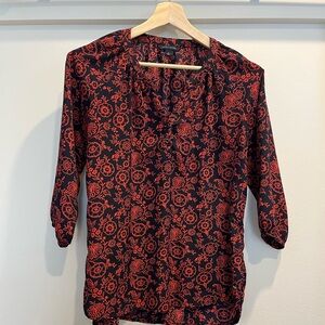 Tommy Hilfiger paisley blouse- Medium